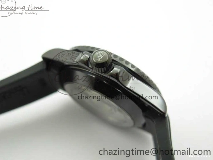 0601 FashionForward Submariner 40mm Black Ceramic 5GF Best Edition Painting Dial on Black Rubber Strap SA 2467